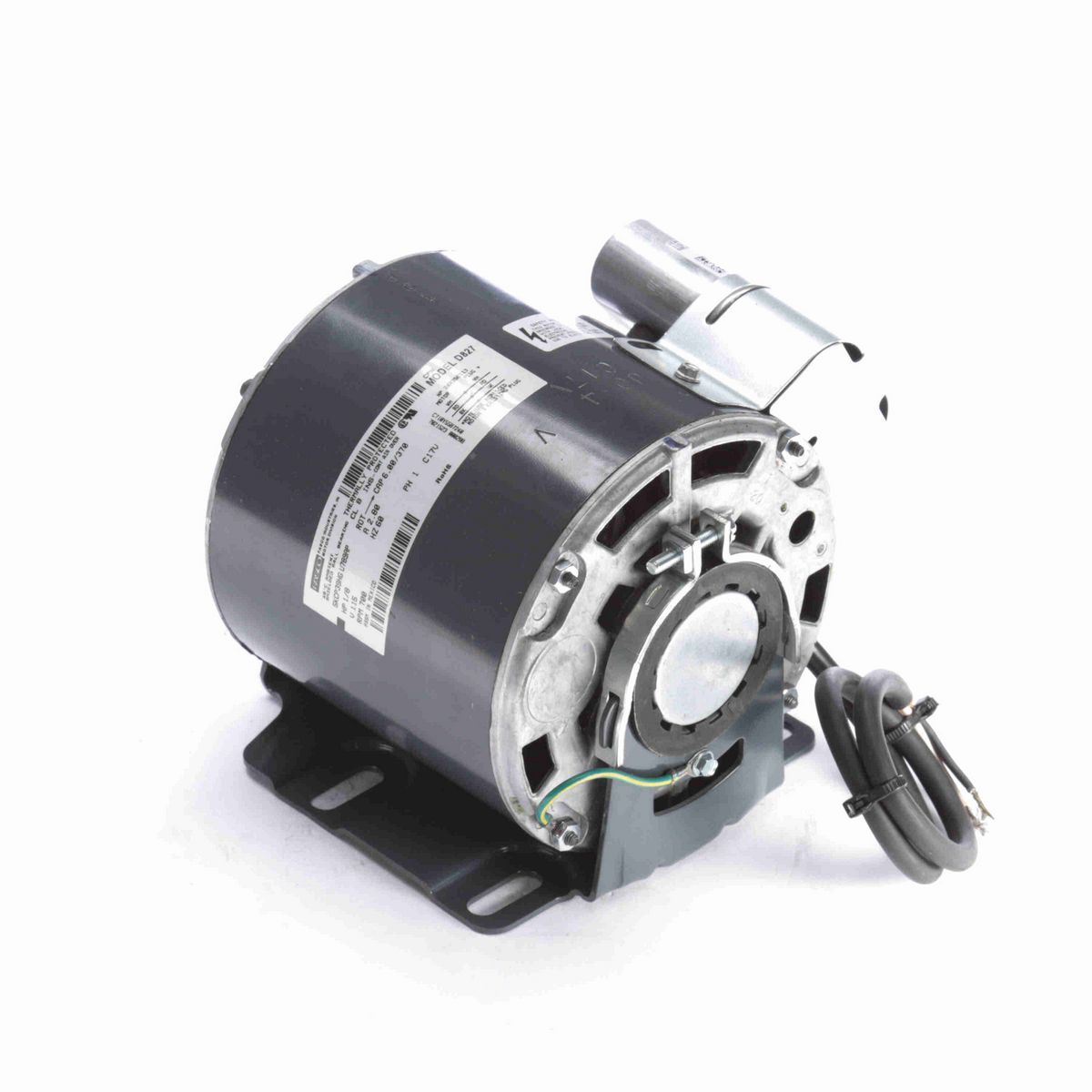 FASCO OEM Replacement Motor, 1/8 HP, 1 Ph, 60 Hz, 115 V, 700 RPM, 1 Speed, 48 Frame, OAO - D827