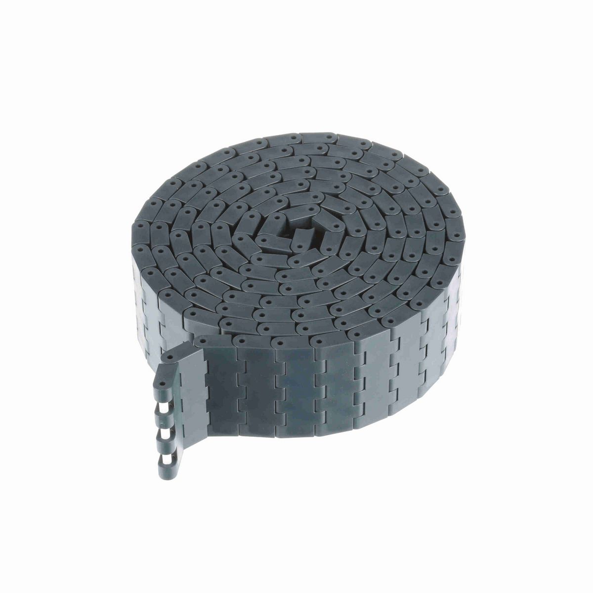 System Plast 2252FT Straight Running Solid Top, Material: NG evo (Gray Blue), Width: 3.25in, Pitch: 1in - NGE2252FT-K325-B1