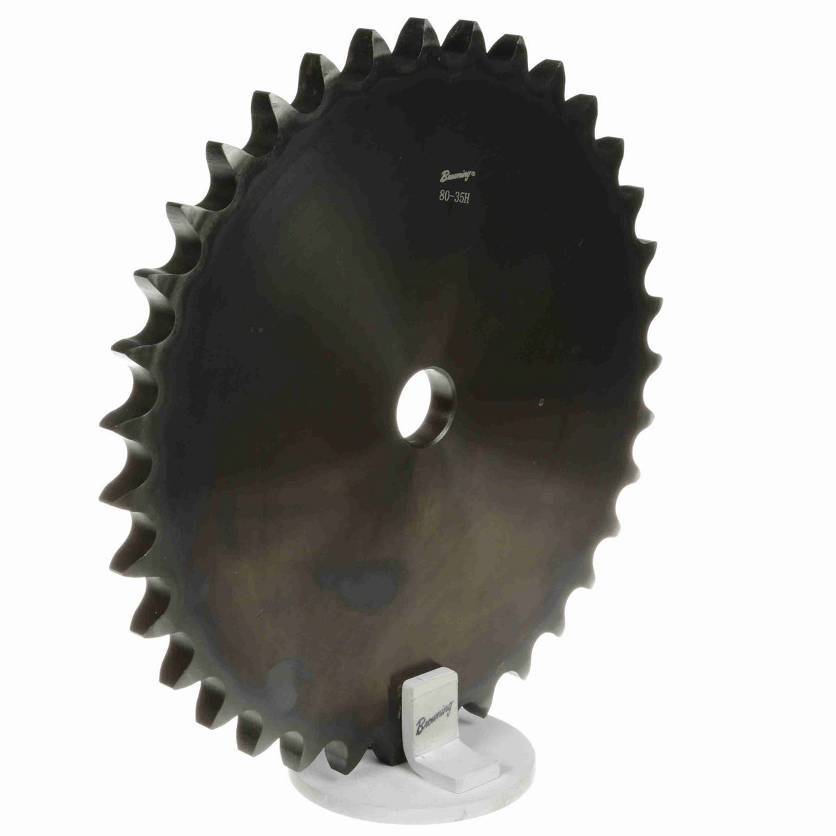 Browning Steel Minimum Plain Bore Roller Chain Sprocket - 80A35