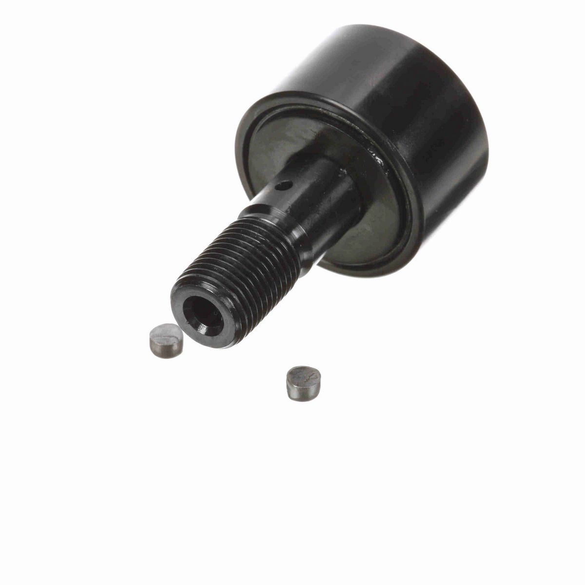 Опорный ролик с цапфой McGill CAMROL CCF 1 1/4 S, бочкообразный, с уплотнением, со шлицем под отвёртку, дюймовый