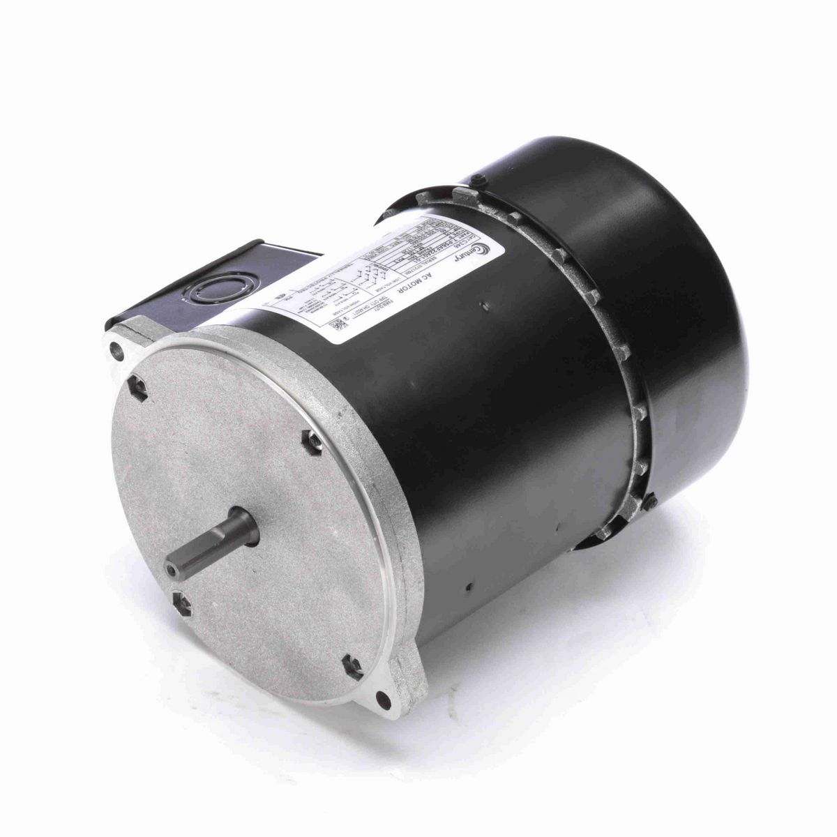 Century Auger Drive Motor, 1/2 HP, 3 Ph, 60 Hz, 208-230/460 V, 1800 RPM, 56N Frame, TEFC - C346