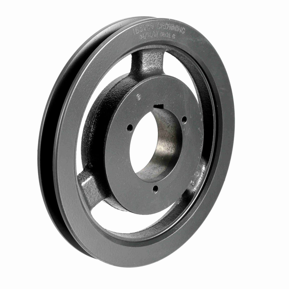 Browning 1 Groove Cast Iron Bushed Bore Multiple Sheave - 1B5V86