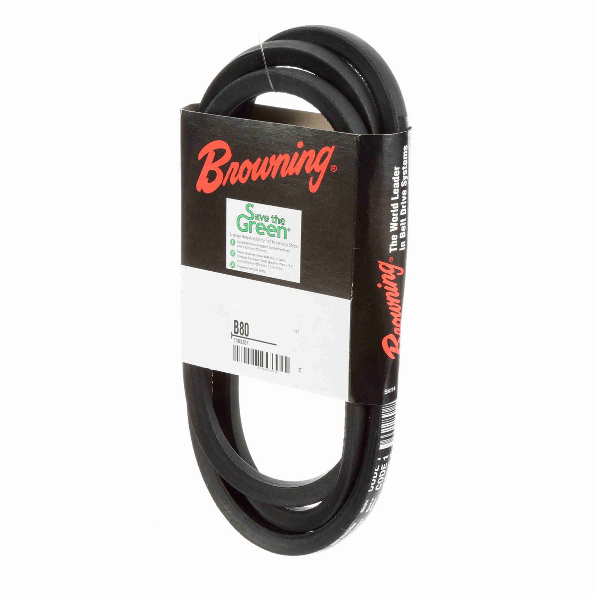 Browning Neoprene Wrapped Belt 95% Efficient - B80