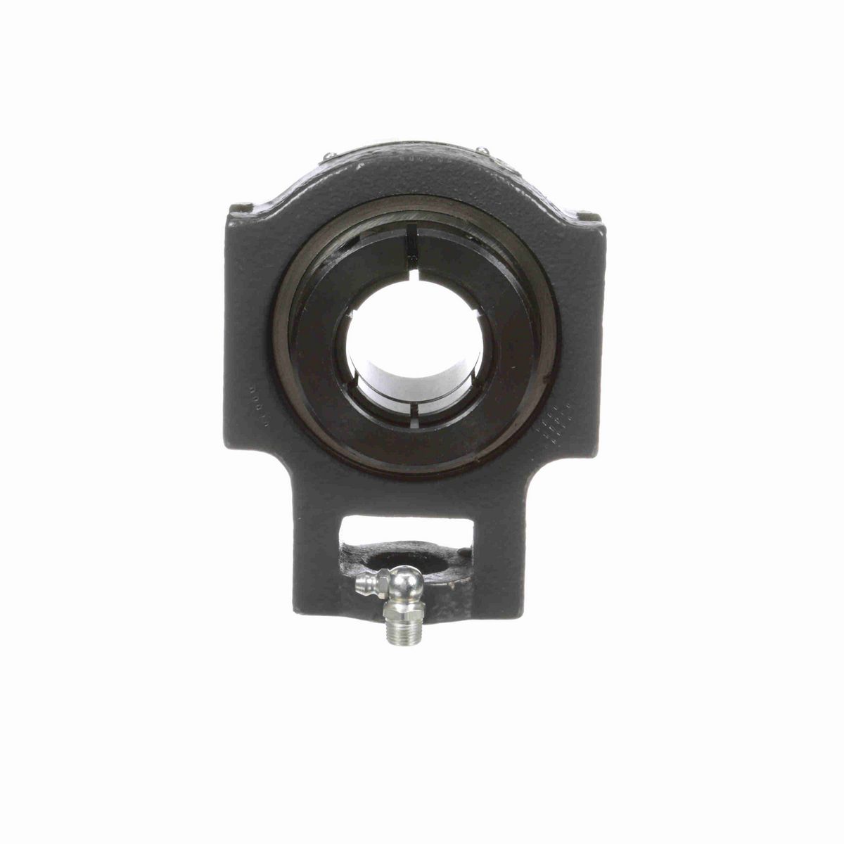 Sealmaster Mounted Cast Iron Wide Slot Take Up Housing & Frame Assembly Ball Bearing - 52100 Bearing Steel, Black Oxided - Concentric Lock - STMH-23T