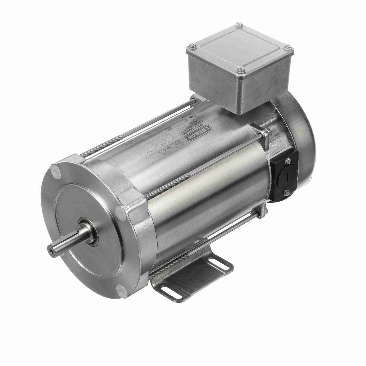 LEESON Premium Duck™ Washdown Motor, 0.50 HP, 90 V, 1750 RPM, US56C Frame, TEFC - 109069.00