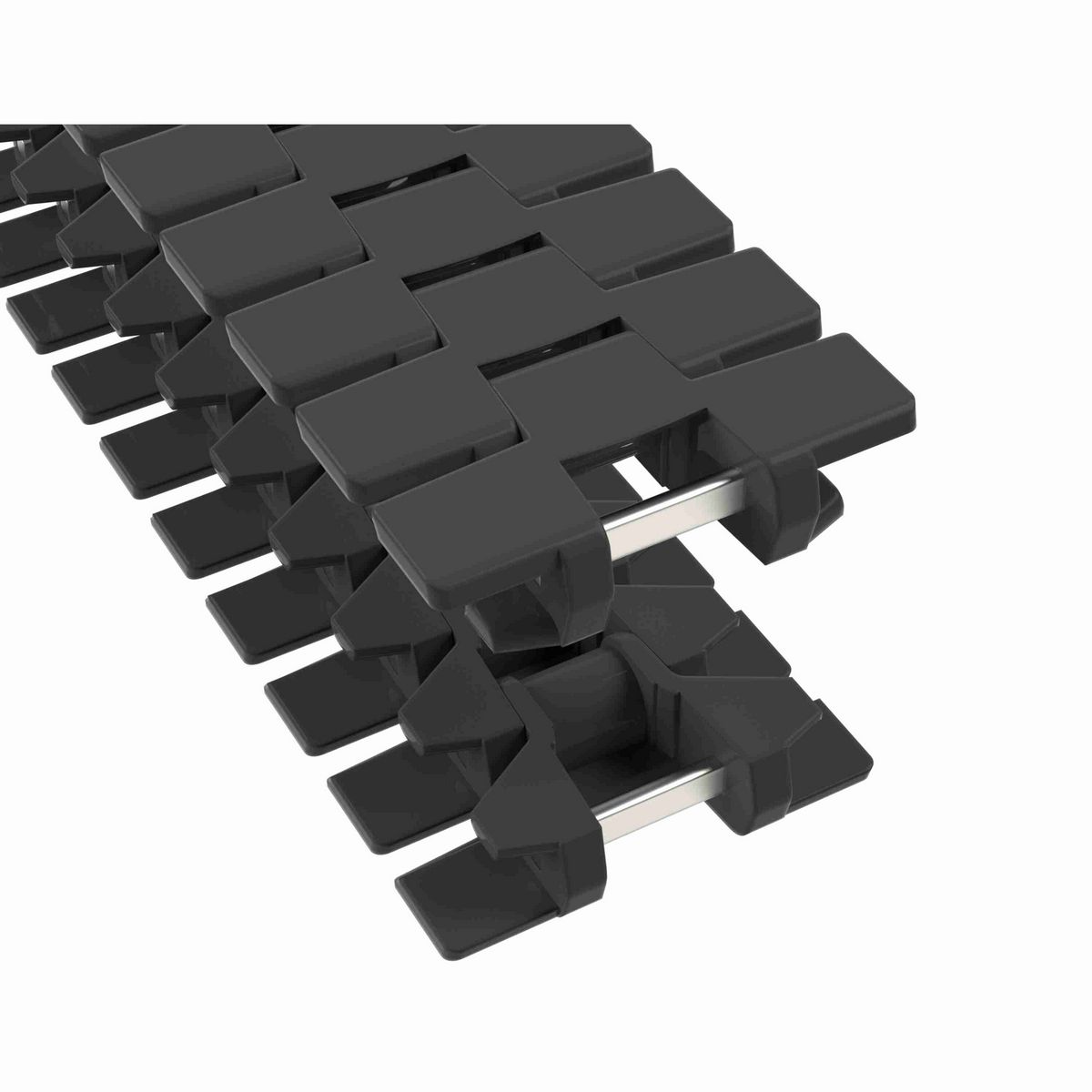 Rexnord 770TAB Side-flexing , Material: Black Anti-Static, Width: 3.25in, Pitch: 1in - 81445151