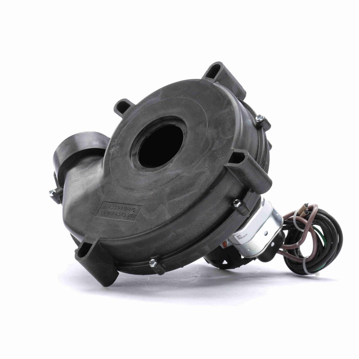 FASCO Round Outlet Permanent Split Capacitor OEM Replacement Draft Inducer Blower, 115 Volts, Flange: No - A142B