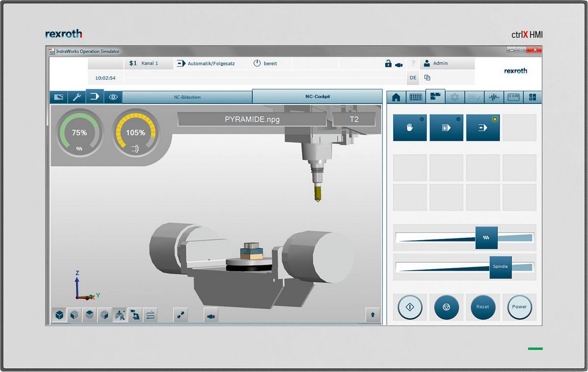 CONTROL/DISPLAY UNIT DR0021.1-10-NNN-AB [R911389543]