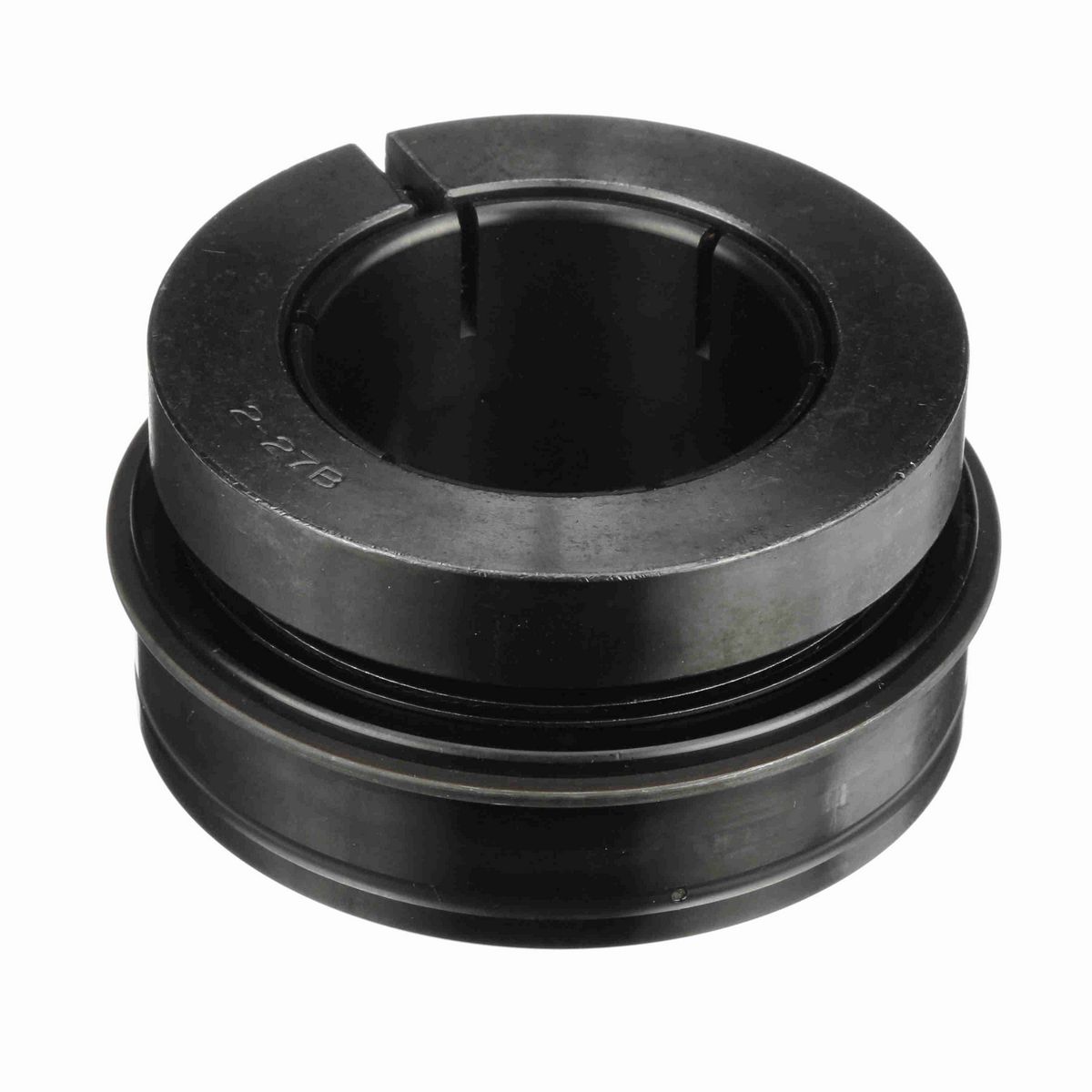 Sealmaster Mounted Insert Only Ball Bearing - 52100 Bearing Steel, Black Oxided - Concentric Lock - ER-39T