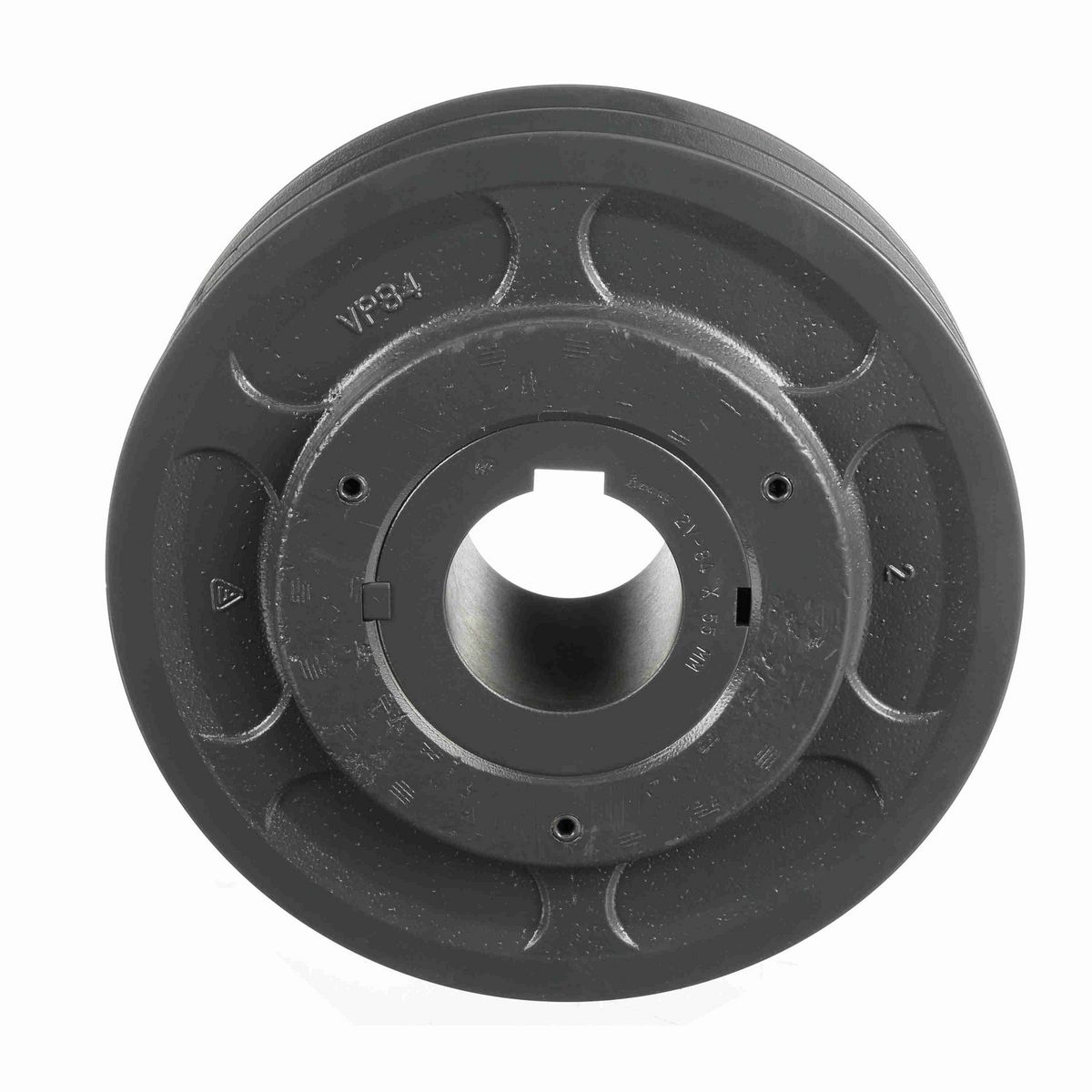 Browning 2 Groove Cast Iron Finish Bore FHP Variable Pitch Sheave - 2VP84X55MM