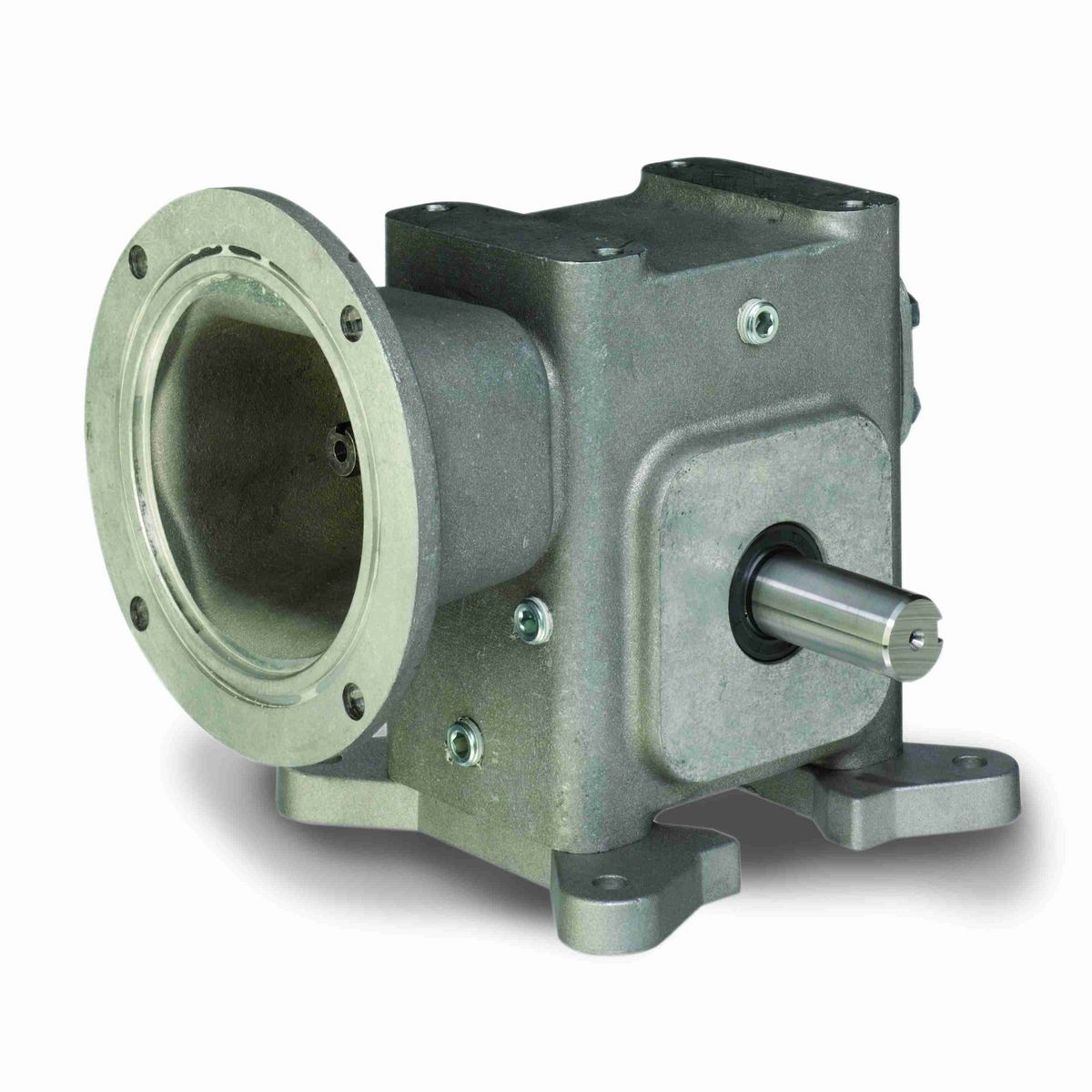 Grove Gear EL Series - Aluminum Worm Gear Reducers Aluminum Single-Reduction Worm Reducer - EL-TM830-7.5-R-140