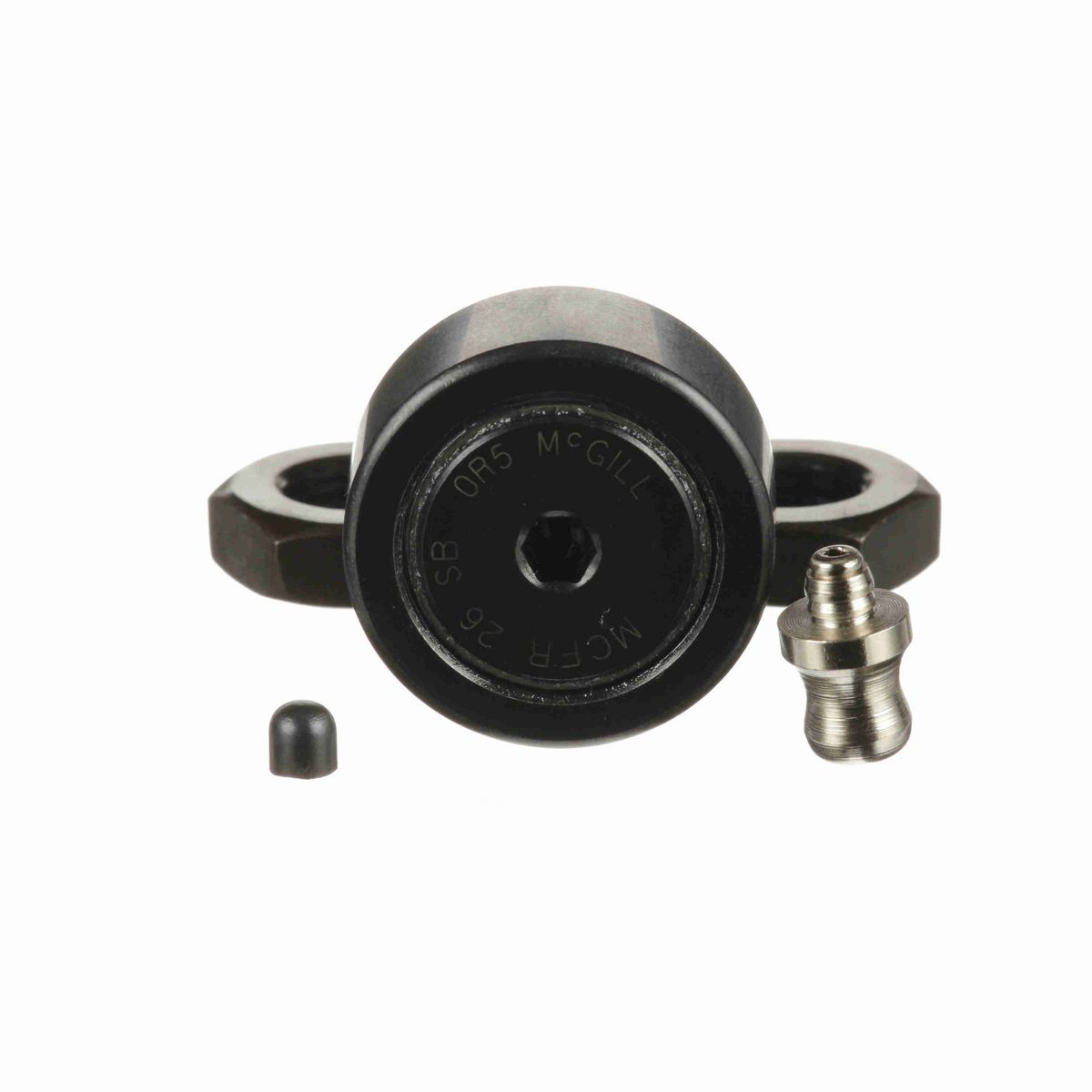 Опорный ролик с цапфой McGill CAMROL MCFR 26 SB, бочкообразный, с уплотнением, с шестигранным отверстием, метрический