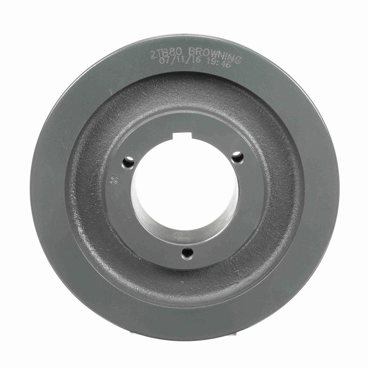 Browning 2 Groove Cast Iron Bushed Bore Multiple Sheave - 2TB80