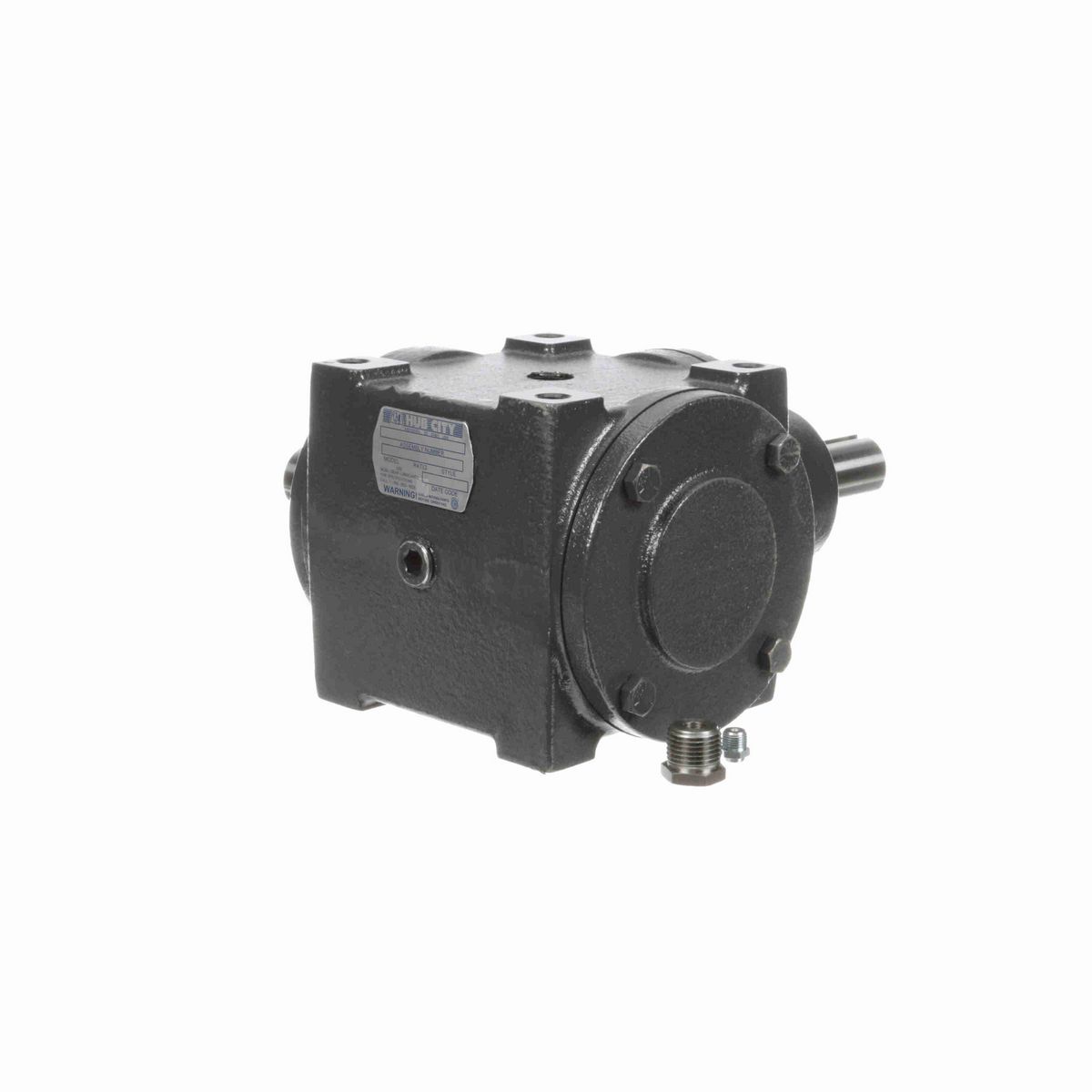 Hub City Bevel Gear Drives Cast Iron Bevel Reducer - 66 2/1 C,F SP