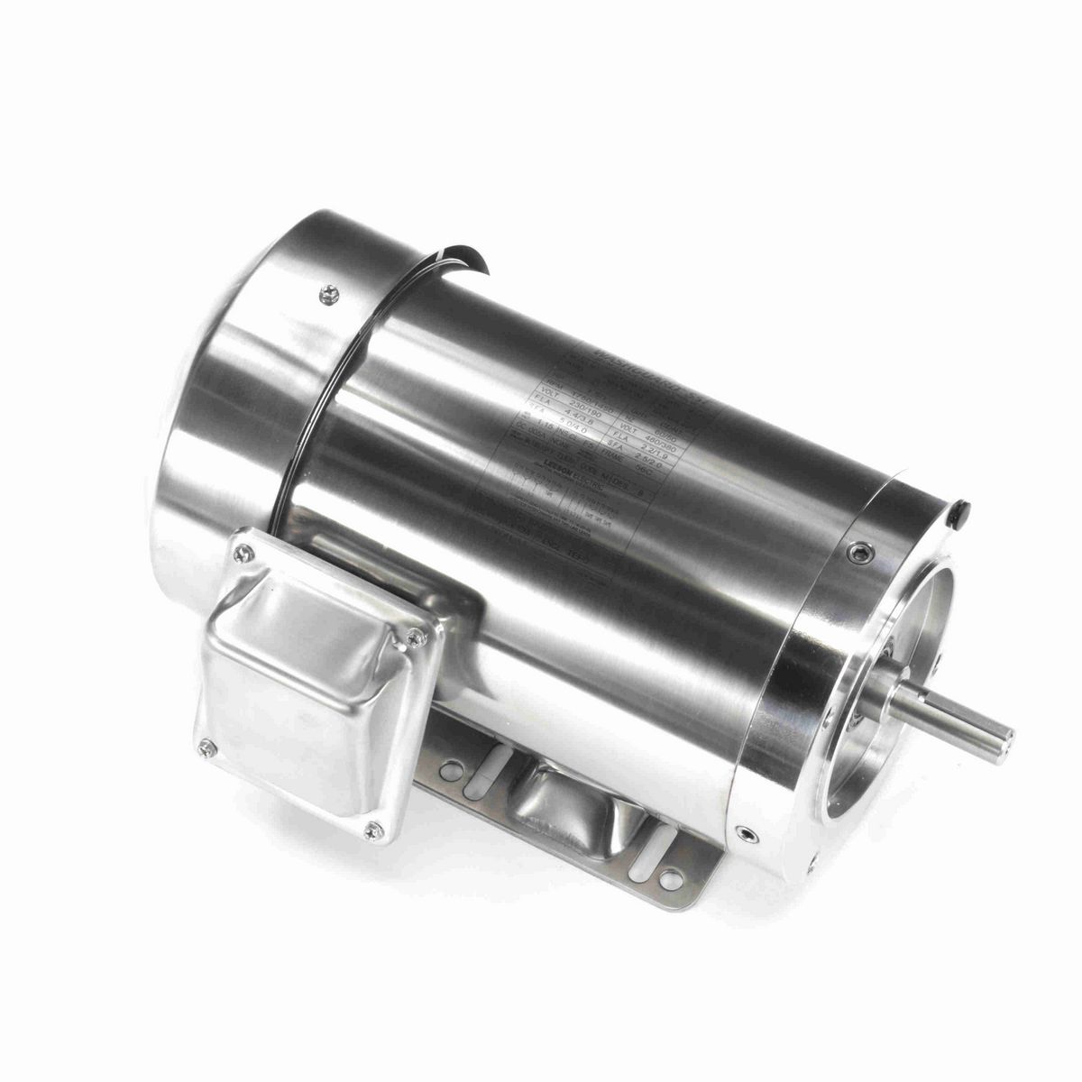 LEESON General Purpose Motor, 1.50 & 1 HP, 3 Ph, 60 & 50 Hz, 230/460 & 190/380 V, 1800 & 1500 RPM, 56HC Frame, TEFC - 191561.00
