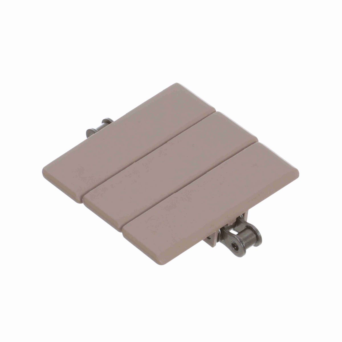 System Plast 843 Straight Running Solid Top, Material: Tan Low Friction, Width: 3.25in, Pitch: 1in - LF843-K325