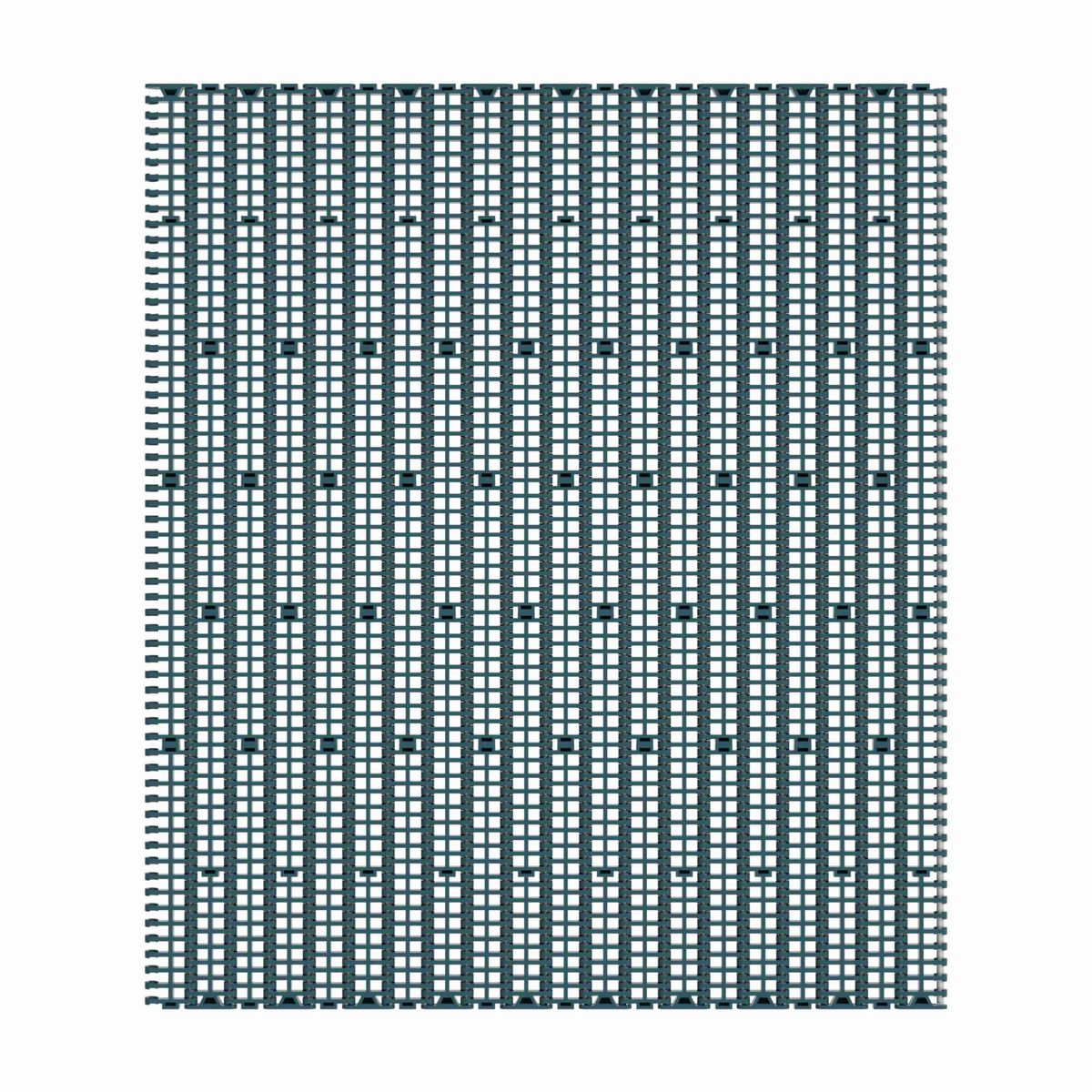 Rexnord 1000FG Straight Running Flush Grid, Material: Green Low Friction Acetal, Width: 170mm, Pitch: 1in - 817.40.11