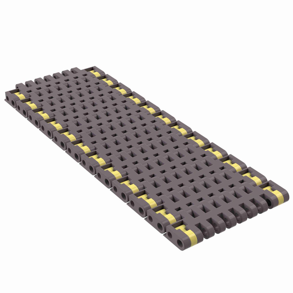 Rexnord 8506 Straight Running Flush Grid, Material: Brown High Performance, Width: 3.25in, Pitch: 0.75in - 81418541