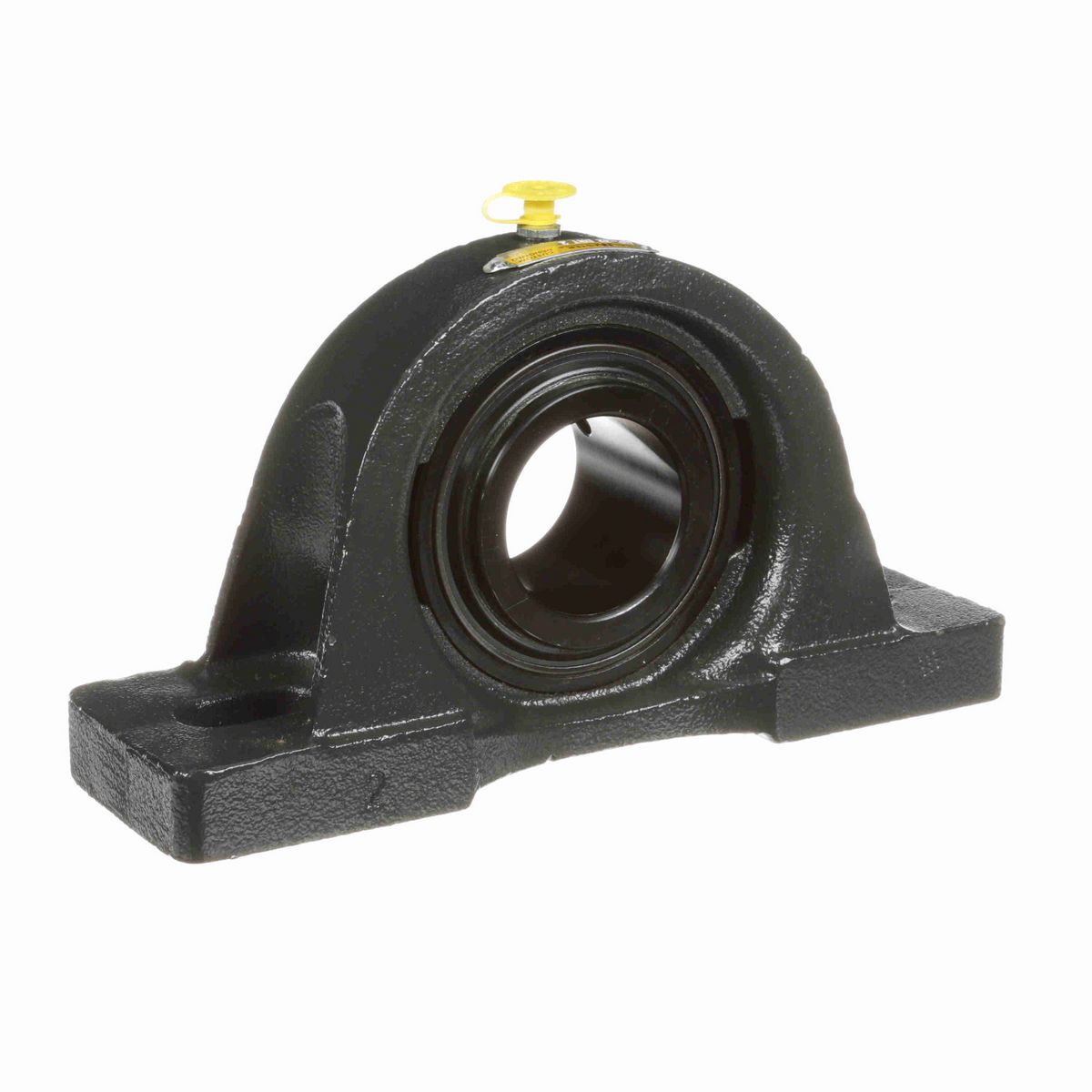 Sealmaster Mounted Cast Iron Two Bolt Pillow Block Ball Bearing - 52100 Bearing Steel, Black Oxided - Setscrew Lock - High Contamination - MP-32 DRT