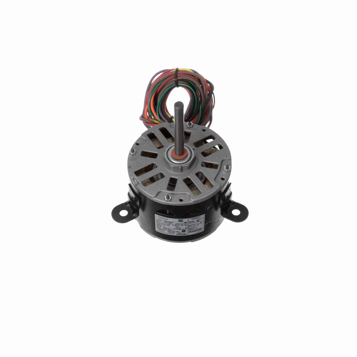 Century OEM Replacement Motor, 1/4 HP, 1 Ph, 60 Hz, 208-230 V, 1075 RPM, 2 Speed, 48 Frame, SEMI ENCL - OCB1026A