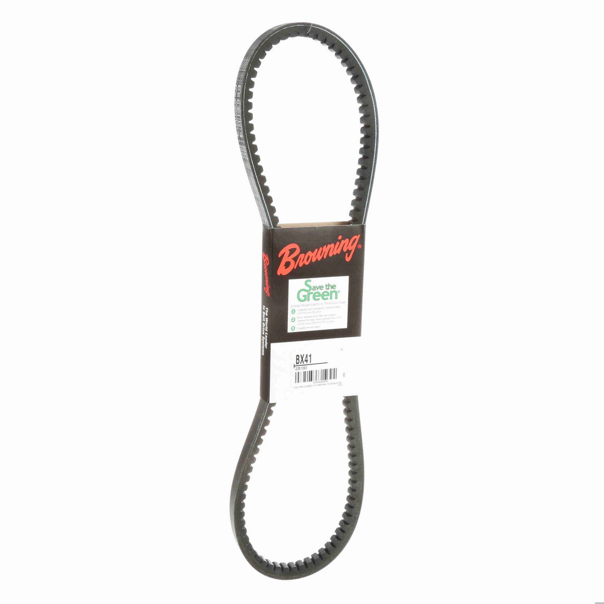 Browning EPDM Notched Belt 98% Efficient - BX41