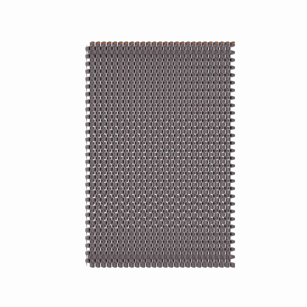Rexnord 7526 Side-flexing Flush Grid, Material: HP, Width: 255mm, Pitch: 0.5in - HP7526-255