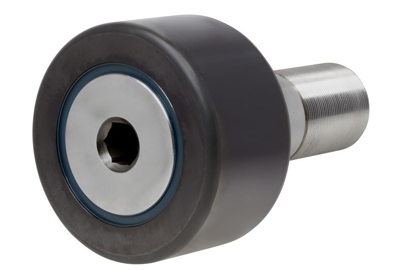 Опорный ролик с цапфой RBC Roller CRBC6, бочкообразный