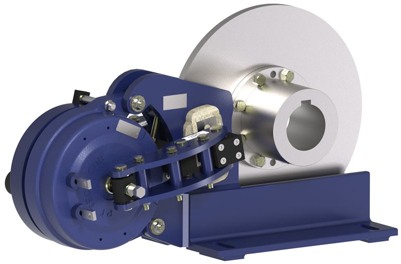 PT Tech CDB1924D Caliper Disc Brake, Mill Brake, Meets AIST Standards Timken CDB1924D