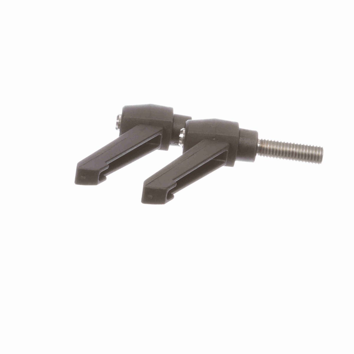 System Plast Ratchet Handle (Male); Thread: 1/2-13, Handle Length: 3.13-in Stud Length: 1.57-in, Color: Black - RH-30-BK-MS1213-40