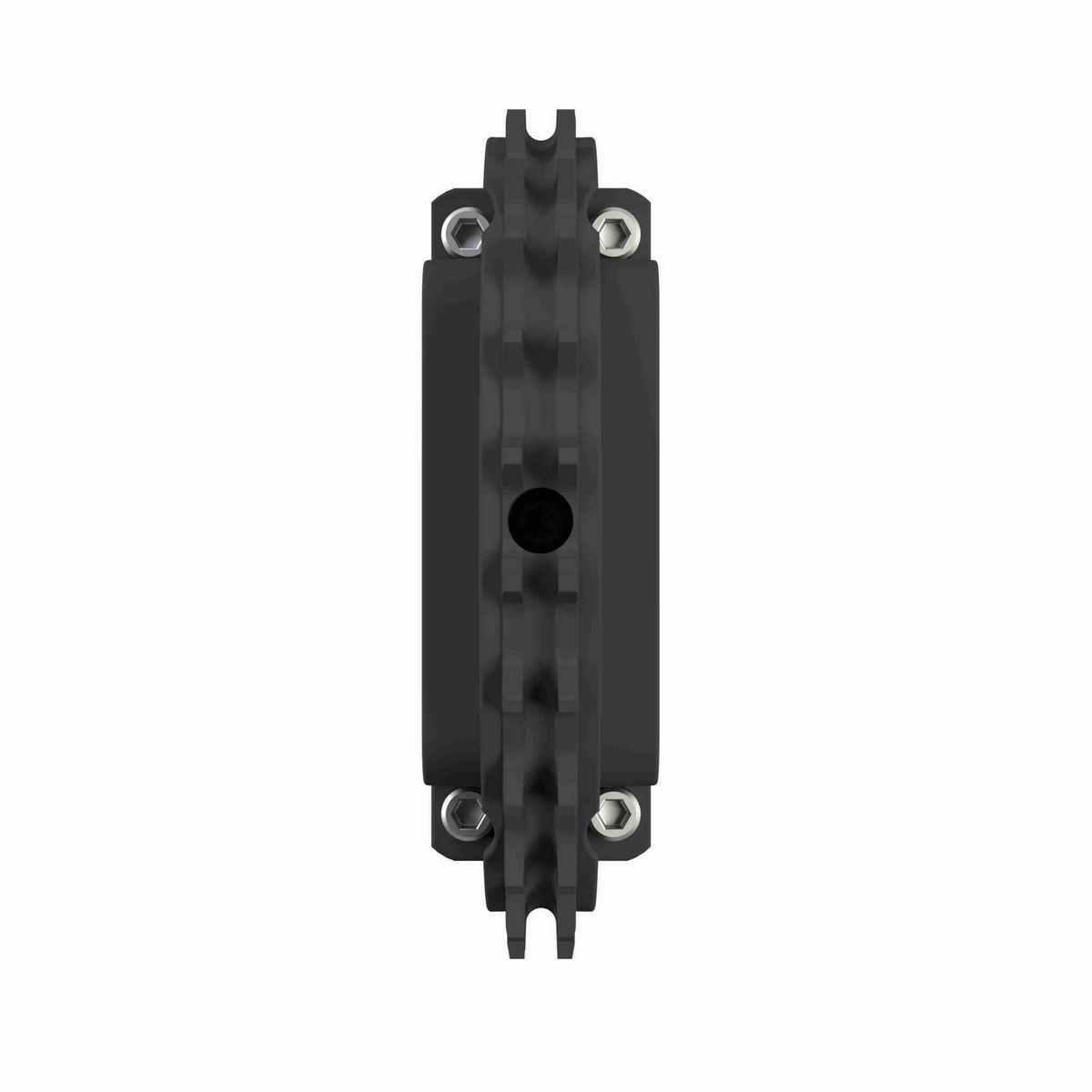 Rexnord 8500 Series Split Molded Nylon Sprocket with 25 Teeth and 40mm Round Shaft-Ready Bore with Keyway - 614-192-40