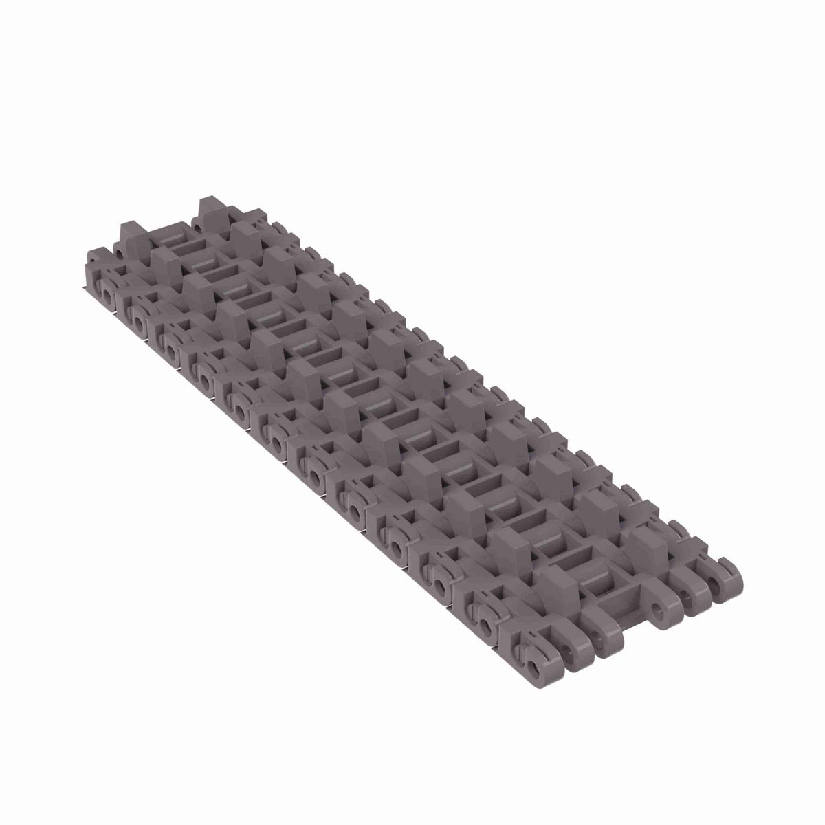 Rexnord 7706 Straight Running Flush Grid, Material: Brown High Performance, Width: 3.25in, Pitch: 1in - 81415221