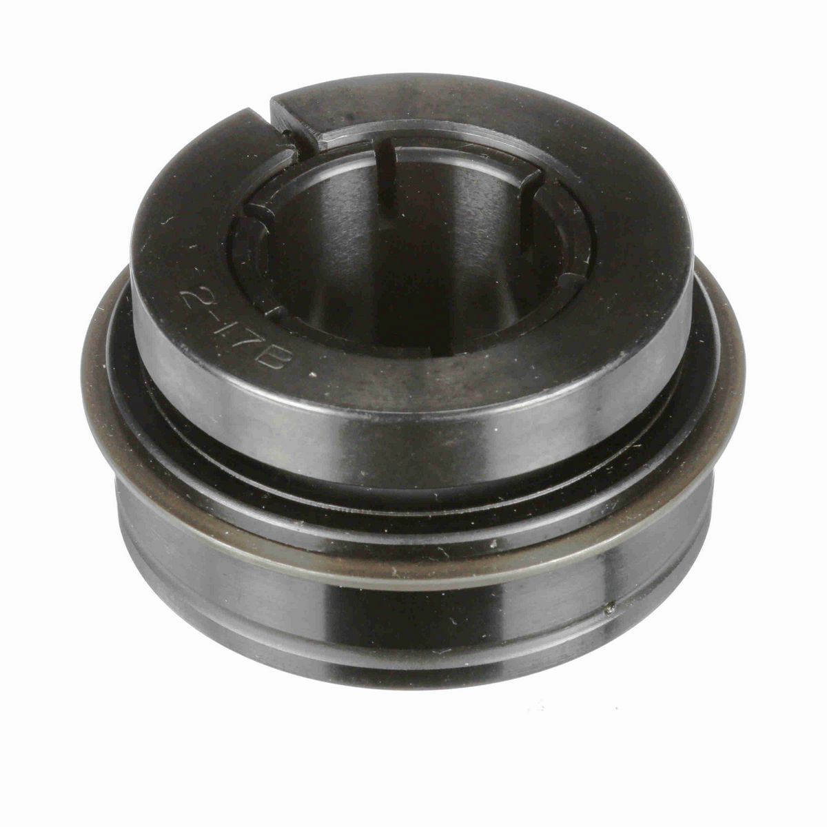 Sealmaster Mounted Insert Only Ball Bearing - 52100 Bearing Steel, Black Oxided - Concentric Lock - ER-207TMC