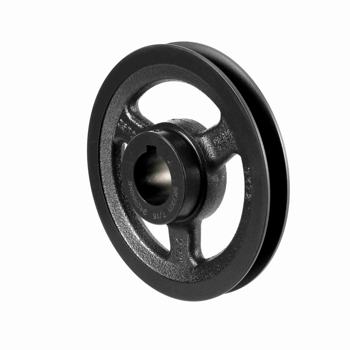Browning 1 Groove Cast Iron FHP - Finished Bore Sheave - BK72X 1 7/16