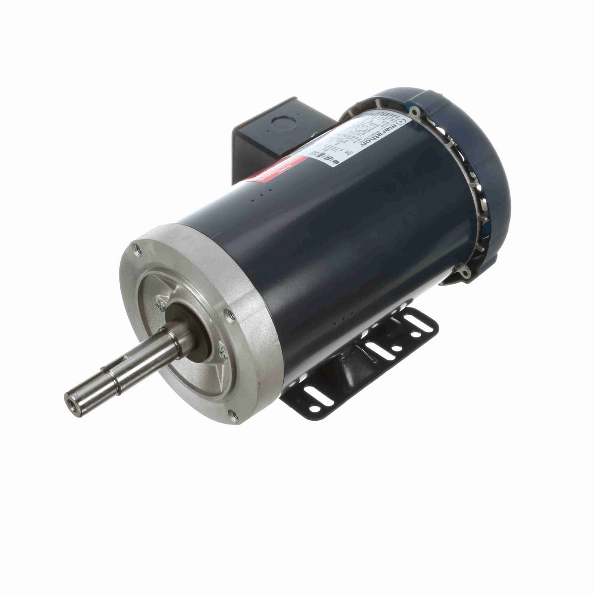 LEESON Close-Coupled Pump Motor, 2 & 1.50 HP, 3 Ph, 60 & 50 Hz, 230/460 & 190/380 V, 3600 & 3000 RPM, 145JM Frame, TEFC - GT3106