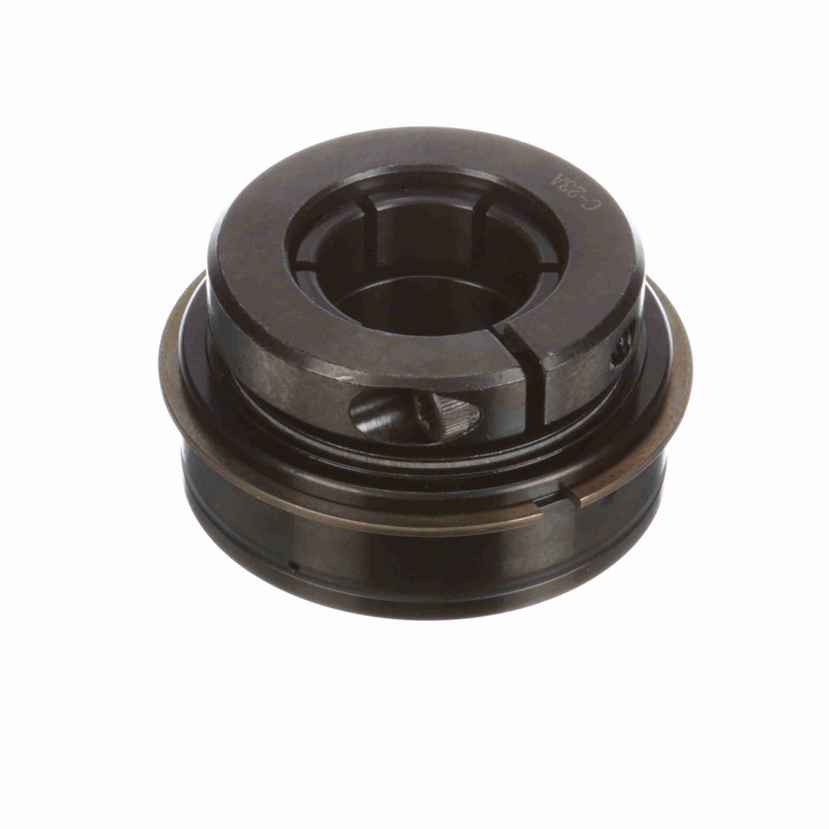 Sealmaster Mounted Insert Only Ball Bearing - 52100 Bearing Steel, Black Oxided - Concentric Lock - Low Drag - ERX-20T LO