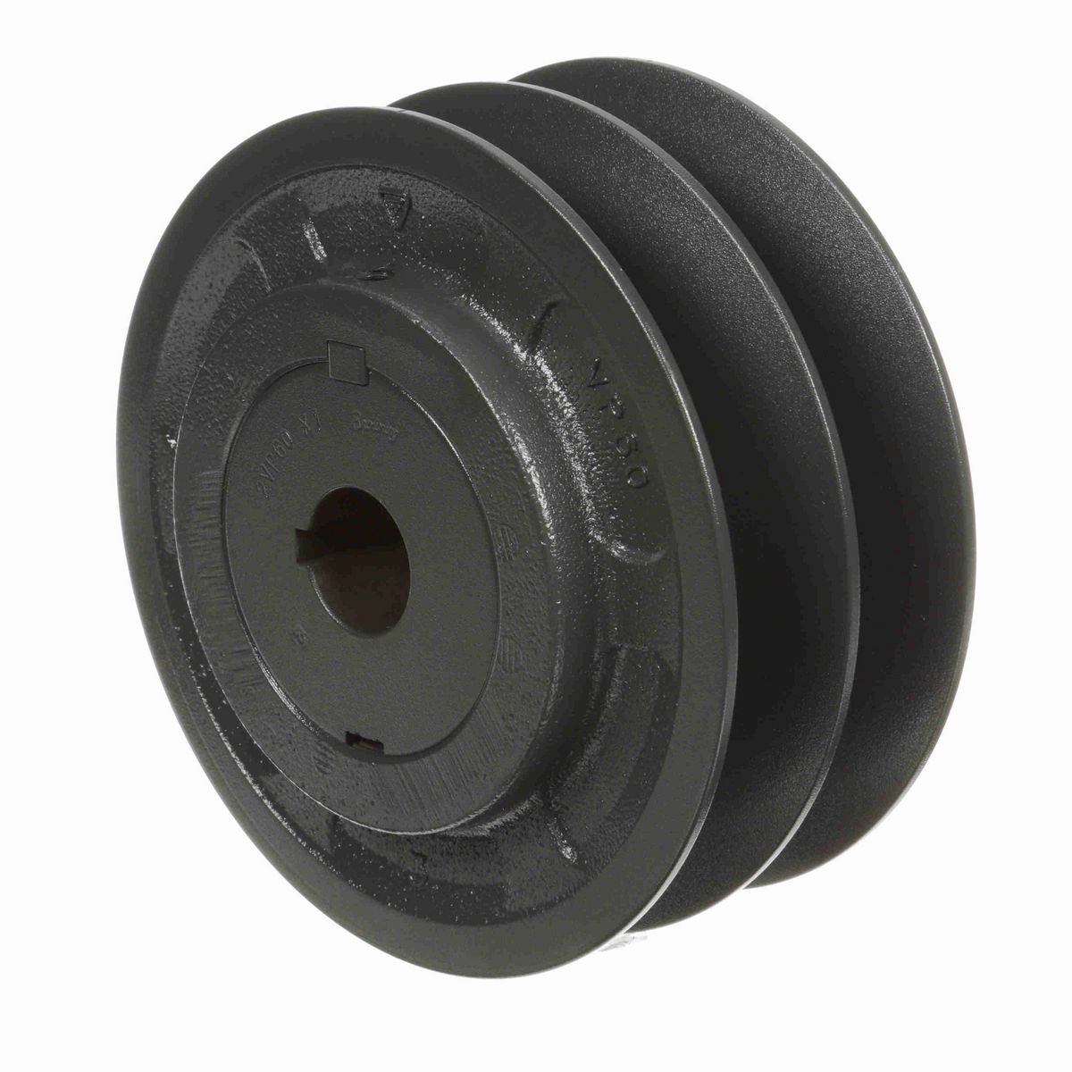 Browning 2 Groove Cast Iron Finish Bore FHP Variable Pitch Sheave - 2VP60X1