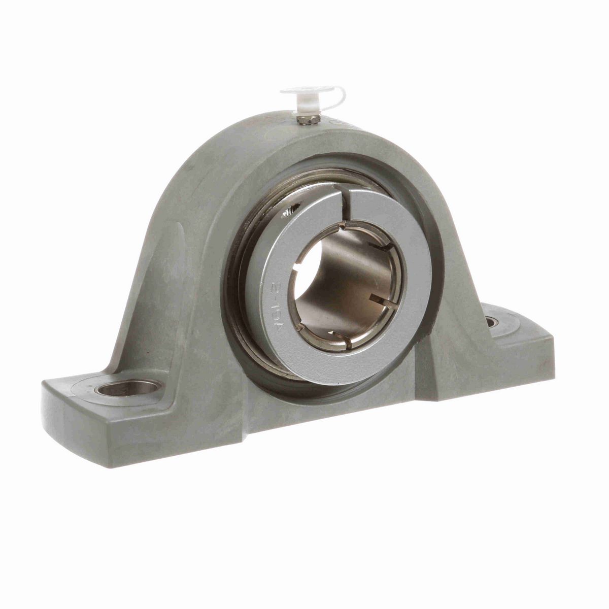 Sealmaster Mounted Composite Two Bolt Pillow Block Ball Bearing - 52100 Bearing Steel, Phosphorus Nickel Coated - Concentric Lock - Corrosion Resistant - CRPC-PN24T