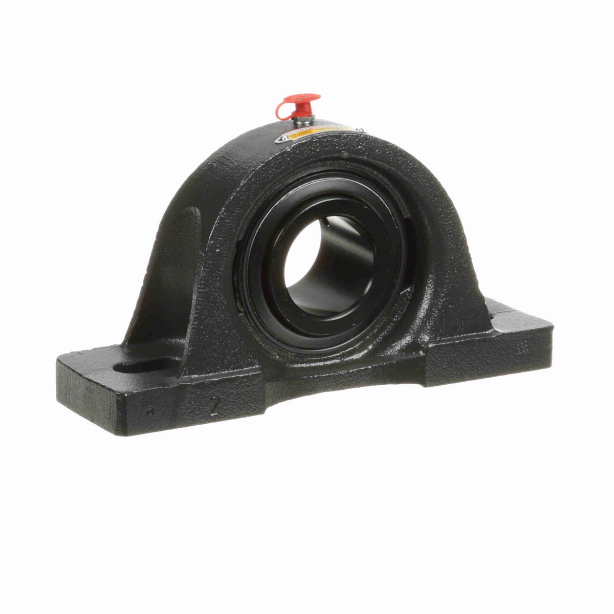 Sealmaster Mounted Cast Iron Two Bolt Pillow Block Ball Bearing - 52100 Bearing Steel, Black Oxided - Setscrew Lock - High Temperature - MP-31 HT