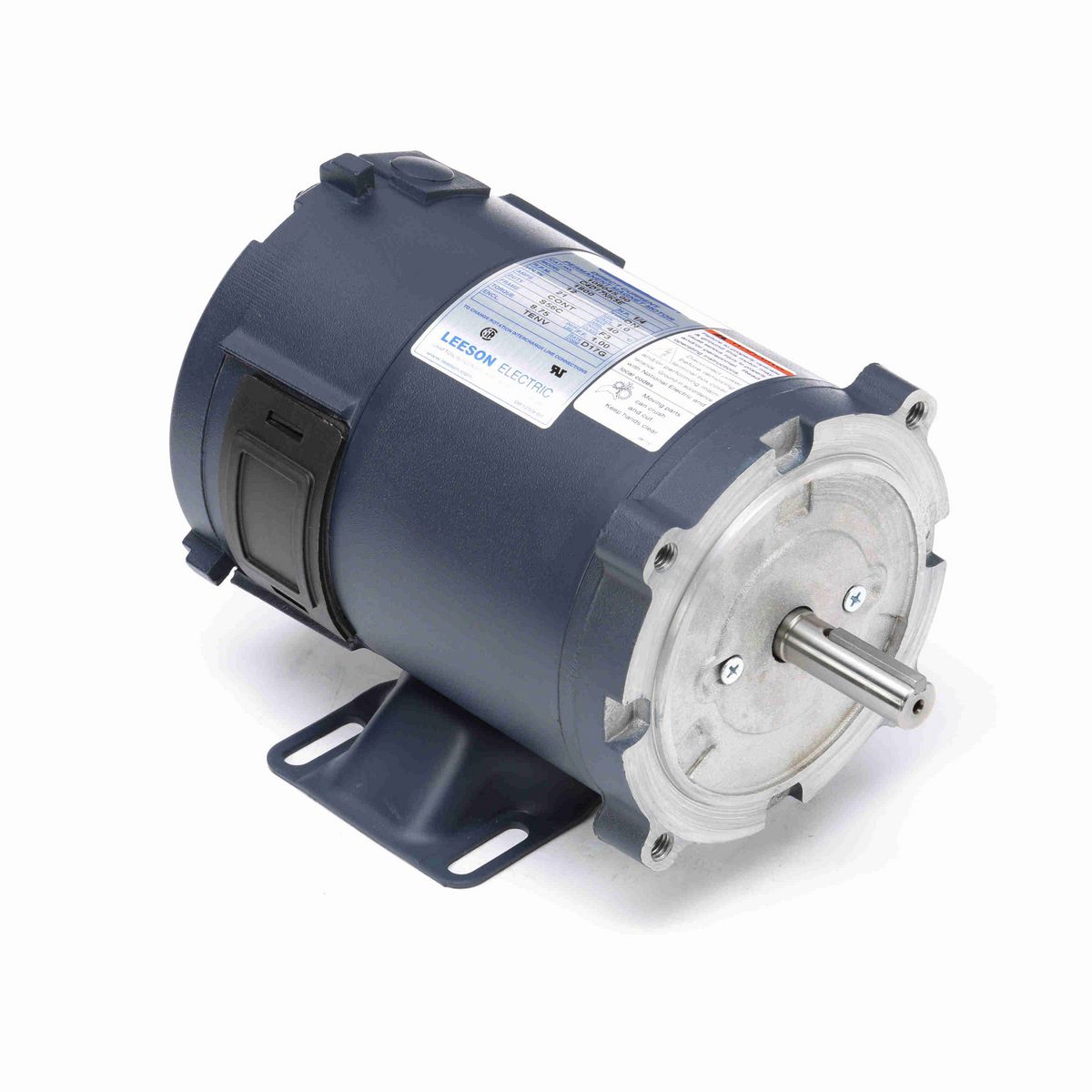LEESON Low Voltage Motor, 0.25 HP, 12 V, 1800 RPM, S56C Frame, TENV - 108045.00