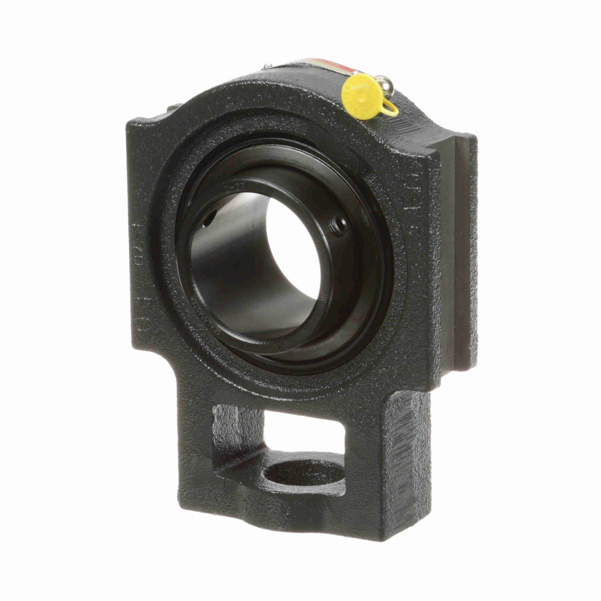 Sealmaster Mounted Cast Iron Wide Slot Take Up Ball Bearing - 52100 Bearing Steel, Black Oxided - Setscrew Lock - ST-39