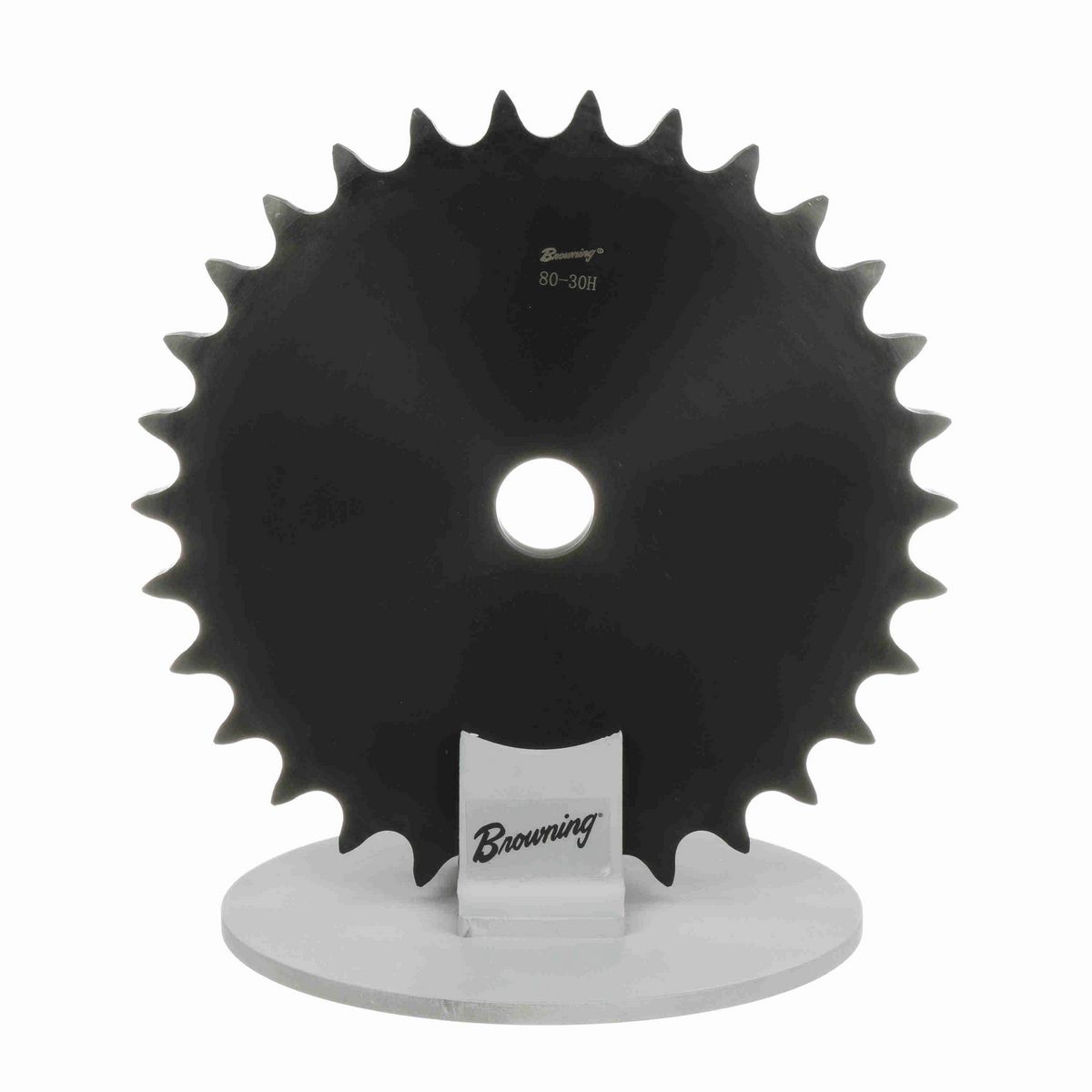 Browning Steel Minimum Plain Bore Roller Chain Sprocket - 80A30