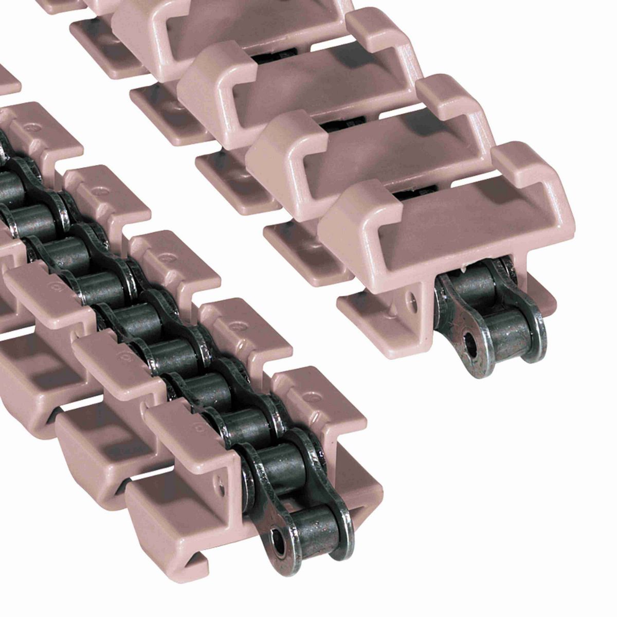 Rexnord 1843TAB SideGrip™ Side-flexing, Material: Tan Low Friction, Width: 1.5in, Pitch: 1in - LF1843K1.5GJ