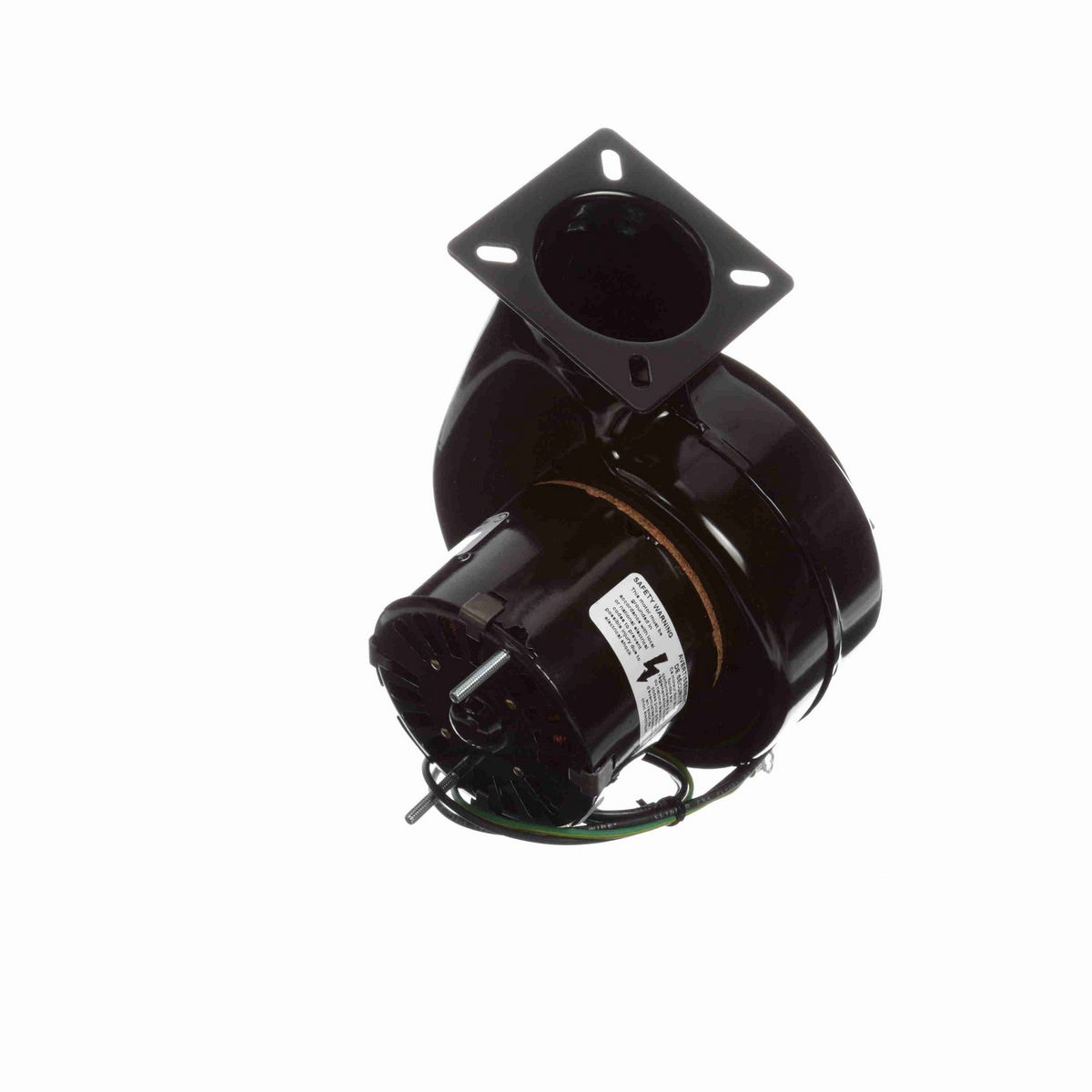 FASCO Round Outlet Shaded Pole Centrifugal Blower, 115 Volts, Flange: Yes - D383