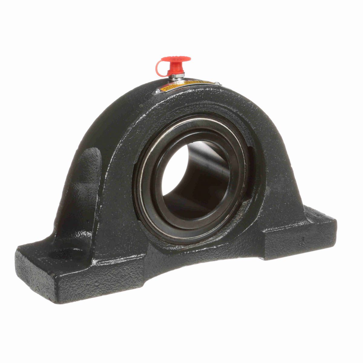 Sealmaster Mounted Cast Iron Two Bolt Pillow Block Ball Bearing - 52100 Bearing Steel, Black Oxided - Setscrew Lock - High Temperature - NP-31 HI
