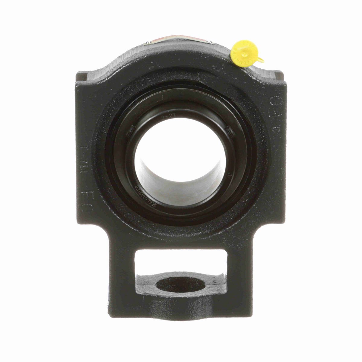 Sealmaster Mounted Cast Iron Wide Slot Take Up Ball Bearing - 52100 Bearing Steel, Black Oxided - Setscrew Lock - ST-39