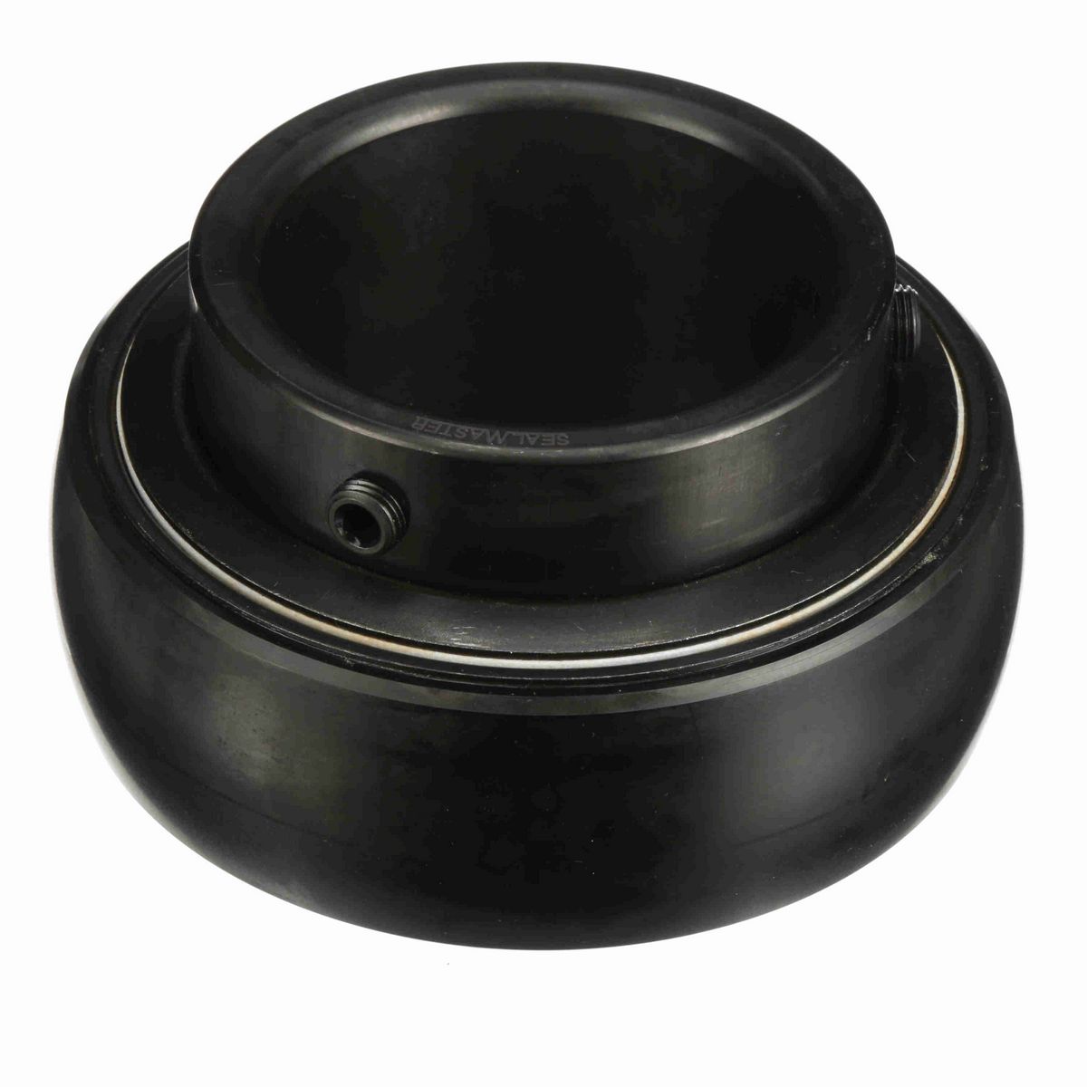 Sealmaster Mounted Insert Only Ball Bearing - 52100 Bearing Steel, Black Oxided - Setscrew Lock - 2-38