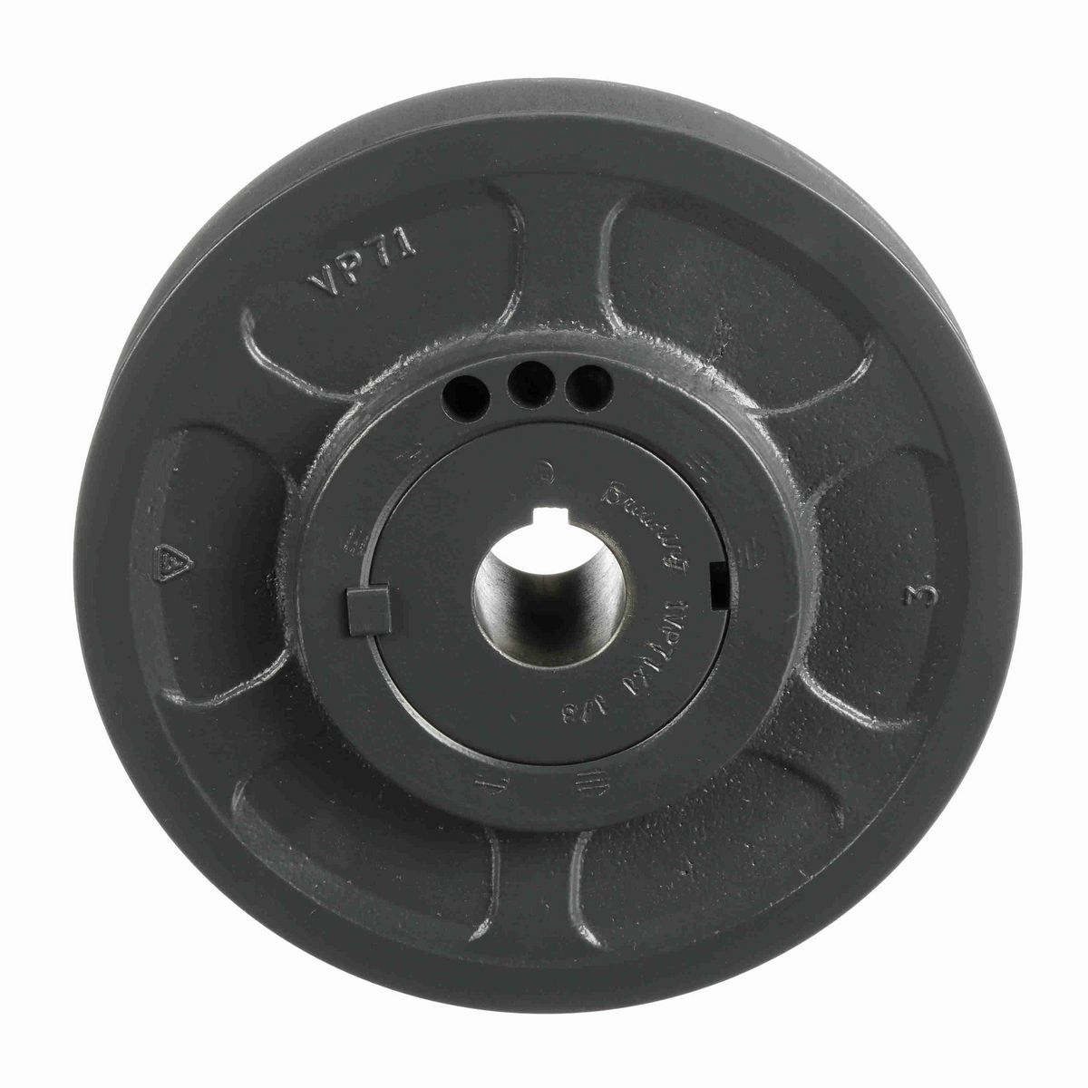 Browning 1 Groove Cast Iron Finish Bore FHP Variable Pitch Sheave - 1VP71X 1 1/8
