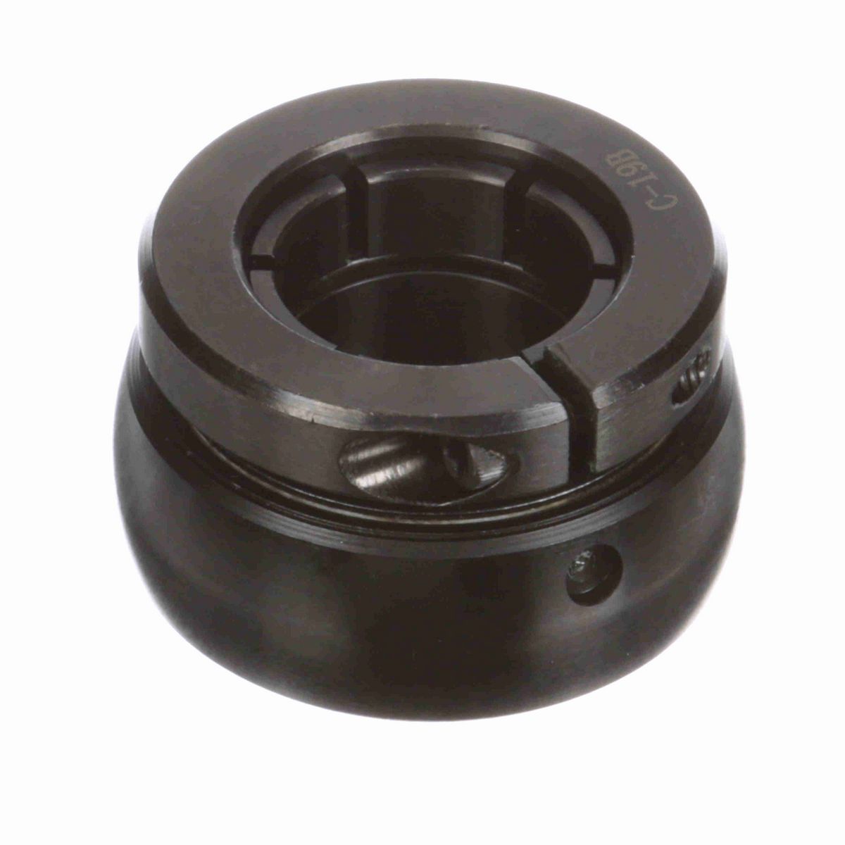 Sealmaster Mounted Insert Only Ball Bearing - 52100 Bearing Steel, Black Oxided - Concentric Lock - 2-13T