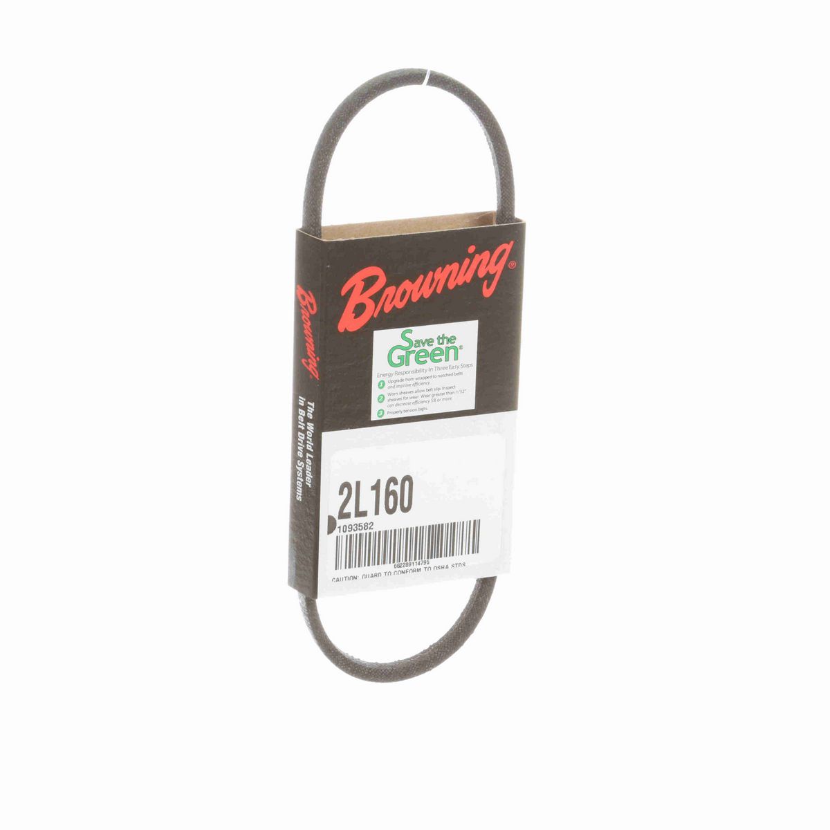 Browning Rubber FHP Belt - 2L160