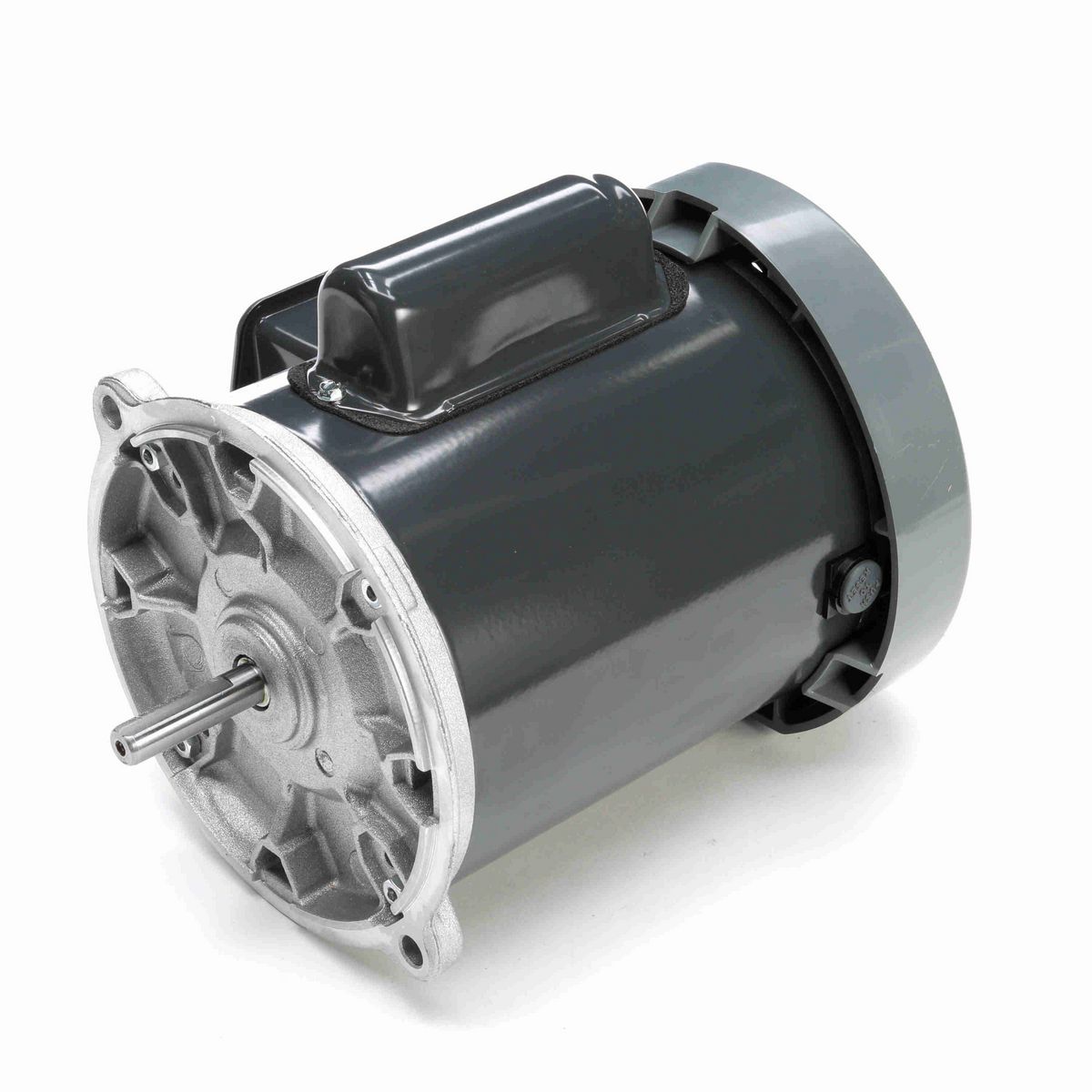LEESON Auger Drive Motor, 0.50 HP, 1 Ph, 60 Hz, 115/208-230 V, 1800 RPM, 56YZ Frame, TEFC - 117888.00